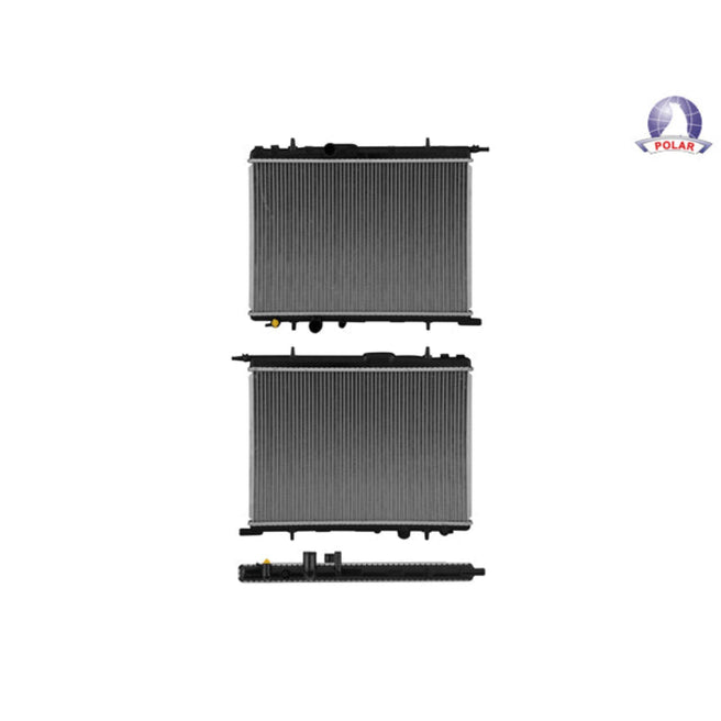 Radiador Pg 307 16V 1.6, 2.0 Lts Std C/S Aa 15X21 1/6X26 Mm Alum Sold Polar