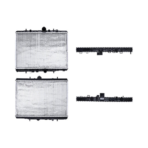 Radiador Pg 406 95-07 L4 2.0 Lts C/Aire Acondicionado Estandar