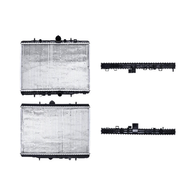 Radiador Pg 406 95-07 L4 2.0 Lts C/Aire Acondicionado Estandar