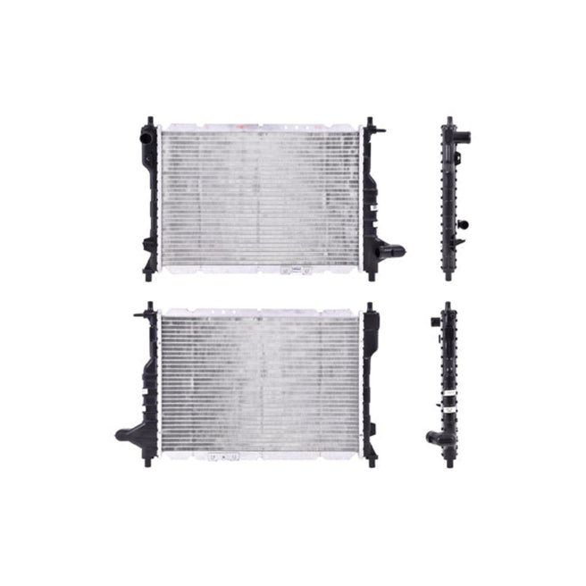 Radiador Pt Matiz 06-16 L4 1.0 Lts Std 18 1/9X12 1/2X16Mm Alum Sold Nac