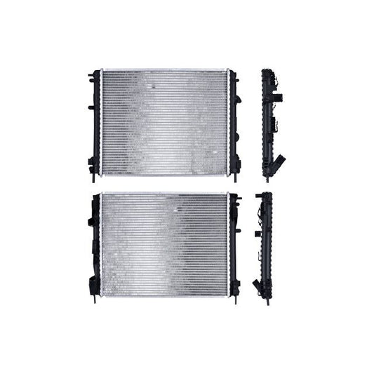 Radiador Rn Clio 02-10 L4 1.6 Lts C/S Aa Std 18 8/9X16 2/3X26Mm Alum Sold Polar