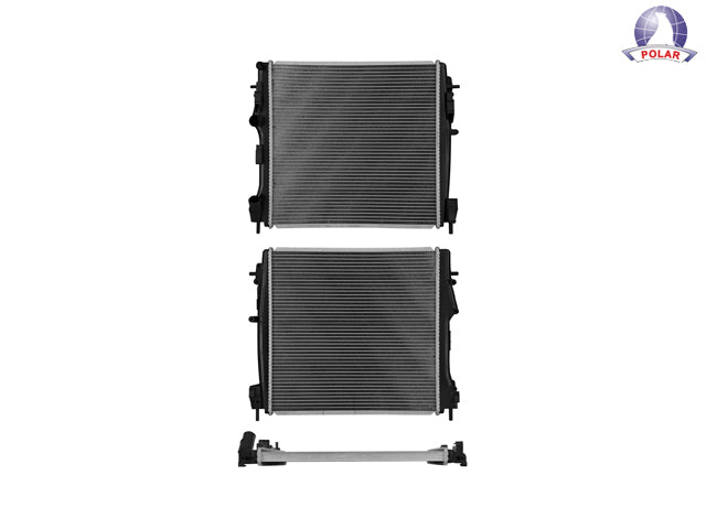 Radiador Rn Kangoo 04-17 L4  1.6 Lts Std C/S Aa 18 1/3X18 1/2X26Mm Alum Sold Polar