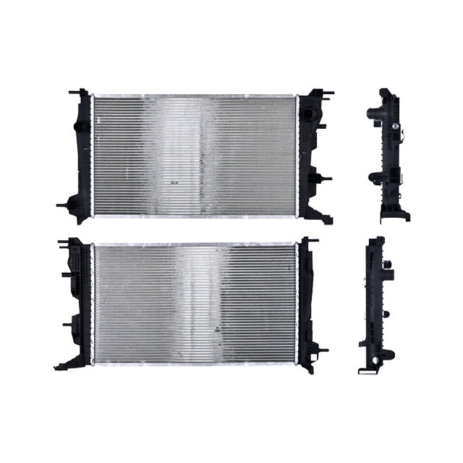 Radiador Rn Megane 08-10 L4 2.0 Lts Aut C/S Aa 24 3/5X25 1/8X26Mm Alum Sold Polar