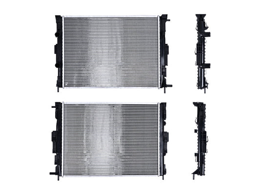 Radiador Rn Megane Ii 04-09 L4 2.0 Lts Aut C/S Aa 23 2/9X17 2/3X32Mm Alum Sold Polar