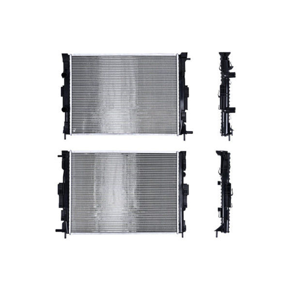 Radiador Rn Megane Ii 04-09 L4 2.0 Lts Aut C/S Aa 23 2/9X17 2/3X32Mm Alum Sold Polar