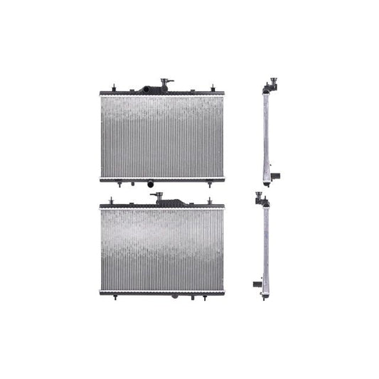 Radiador Rn Koleos 09-15 L4 2.5 Lts C/S Aa Std 17 1/2X26 2/3X26Mm Alum Sold Polar