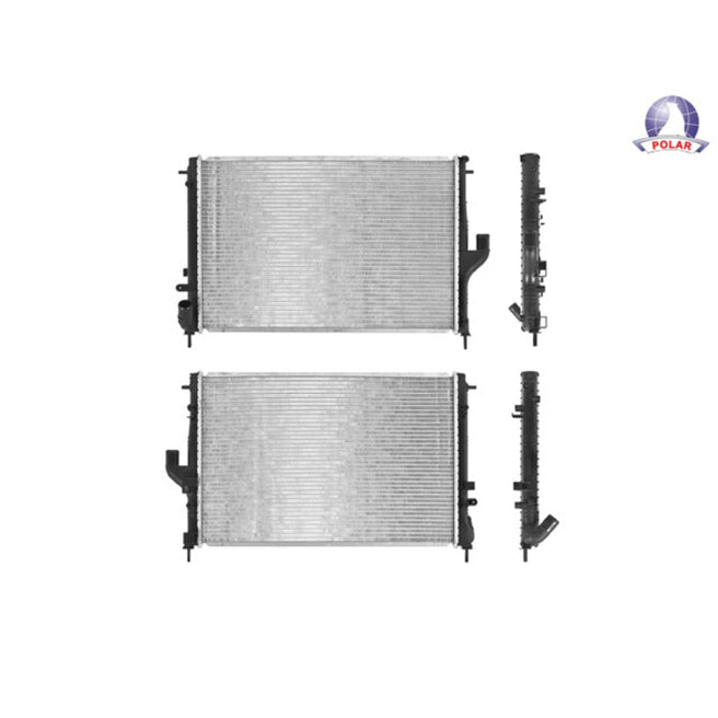Radiador Rn Duster 13-20 L4 2.0 Lts Aut C/S Aa 23 2/9X15 2/7X16Mm Alum Sold Polar