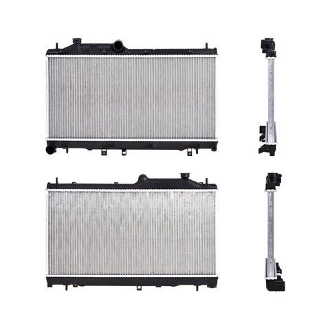 Radiador Sb Forester 14-18 H4 2.0, 2.5 Lts C/S Aa Std 13 2/5X27X26Mm Alum Sold Polar