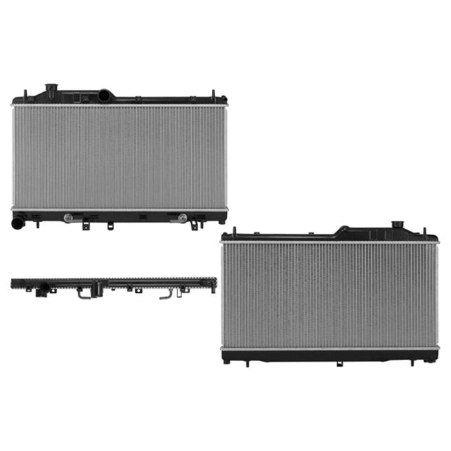 Radiador Sb Legacy 05-10 H4 2.0 Lts Aut C/S Aa 13 2/5X27X16Mm Alum Sold Polar