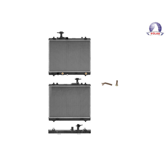 Radiador Sz Swift 13-17 L4 1.4 1.6 Lts C/S Aa Aut 15 3/4X20 2/5X16Mm Alum Sold Polar