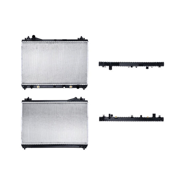 Radiador Sz Grand Vitara 06-10 V6 2.5, 2.7, 3.2 Lts C/S Aa Aut 17 5/7X27 1/2X16Mm Alum Sold Polar