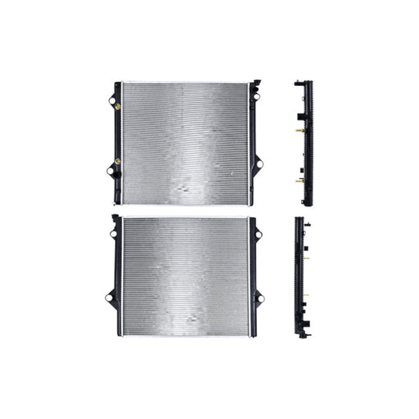 Radiador Ty 4 Runner 03-09 V6 4.0 Lts C/S Aa Aut 25 3/5X23 1/2X26Mm Alum Sold Polar
