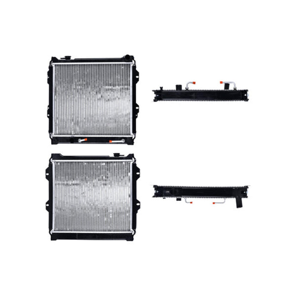Radiador Ty 4 Runner/Pick Up 90-91 V6 3.0 Lts Aut 17 5/7X20X32Mm Alum Sold Polar
