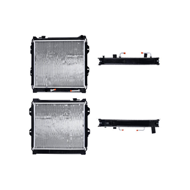 Radiador Ty 4 Runner/Pick Up 90-91 V6 3.0 Lts Aut 17 5/7X20X32Mm Alum Sold Polar