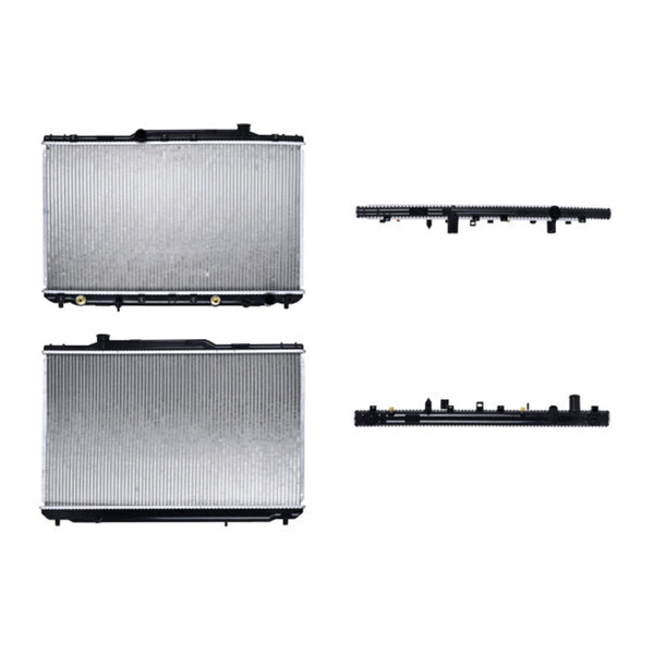 Radiador Ty Camry 92-96 L4 2.2 Lts C/S Aa Aut 16 3/4X27 7/8X16Mm Alum Sold Polar