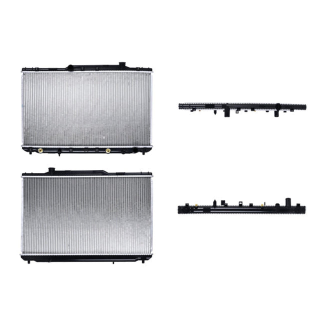 Radiador Ty Camry 92-96 L4 2.2 Lts C/S Aa Aut 16 3/4X27 7/8X16Mm Alum Sold Polar