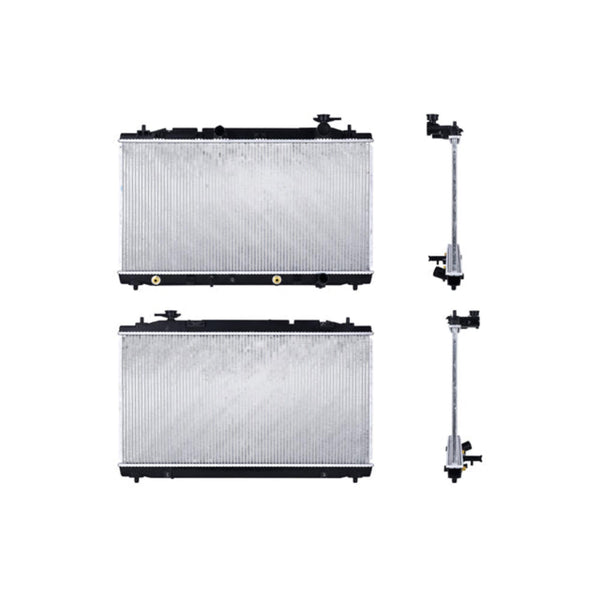 Radiador Ty Camry 07-11 V6 3.5 Lts C/Aa Aut 15 3/4X30 1/4X16Mm Alum Sold Polar