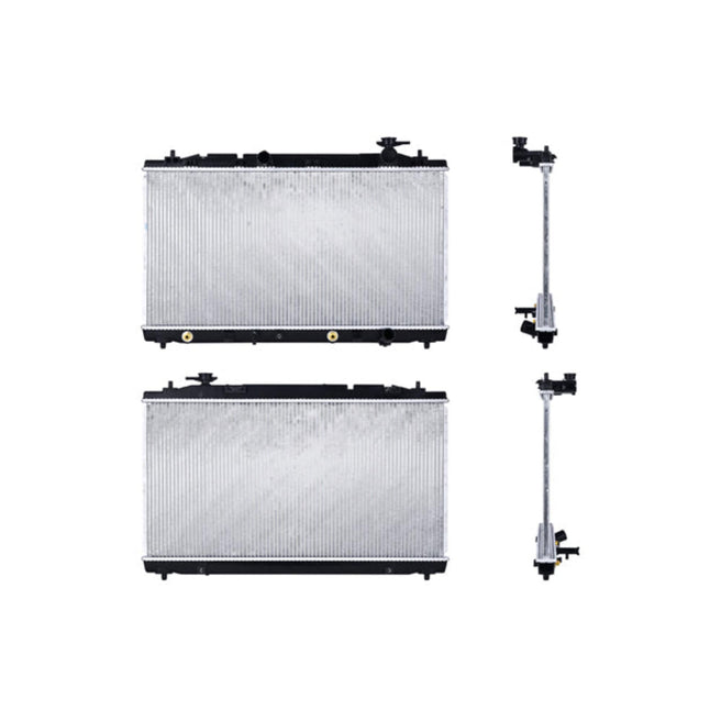Radiador Ty Camry 07-11 V6 3.5 Lts C/Aa Aut 15 3/4X30 1/4X16Mm Alum Sold Polar