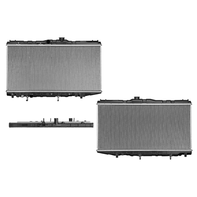 Radiador Ty Corolla 88-95 L4 1.6 Lts Aut C/S Aa 12 7/8X26 2/7X16Mm Alum Sold Polar