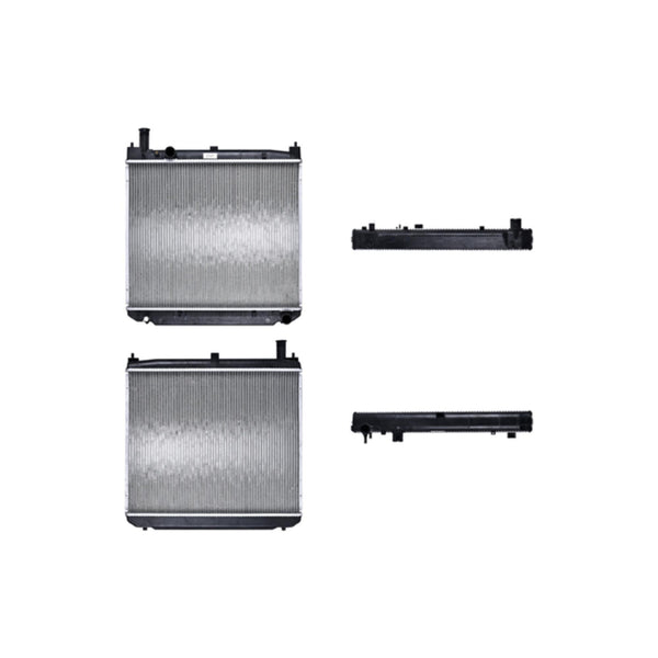 Radiador Ty Hiace 04-09 2.5 Lts Diesel C/S Aa Aut 20 5/8X24 1/3X26Mm Alum Sold Polar