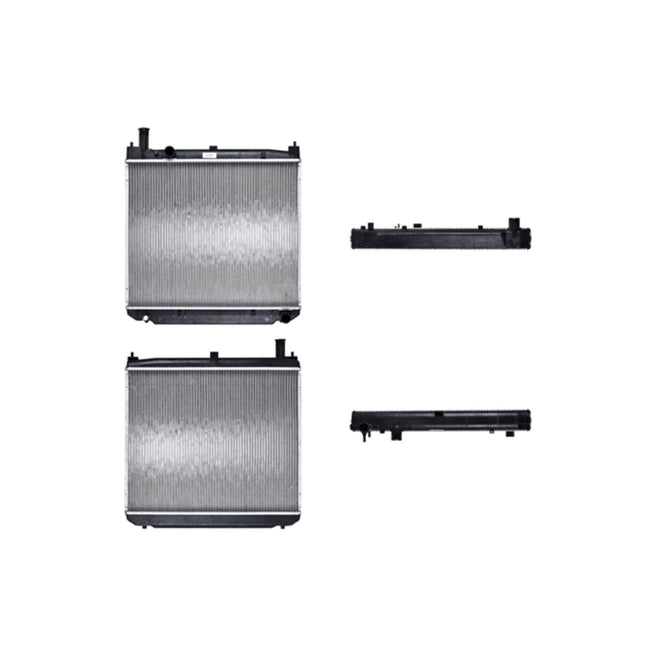 Radiador Ty Hiace 04-09 2.5 Lts Diesel C/S Aa Aut 20 5/8X24 1/3X26Mm Alum Sold Polar