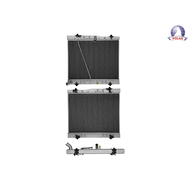 Radiador Ty Hiace 05-19 V6 2.7 Lts Aut C/S Aa 20X26X36Mm (Todo Aluminio) Alum Sold Polar