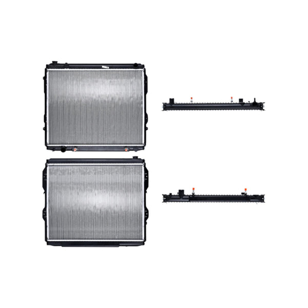 Radiador Ty Tundra 00-06 V6 3.4, 4.0 Lts Aut C/S Aa 21 2/3X27 1/3X36Mm Alum Sold Polar