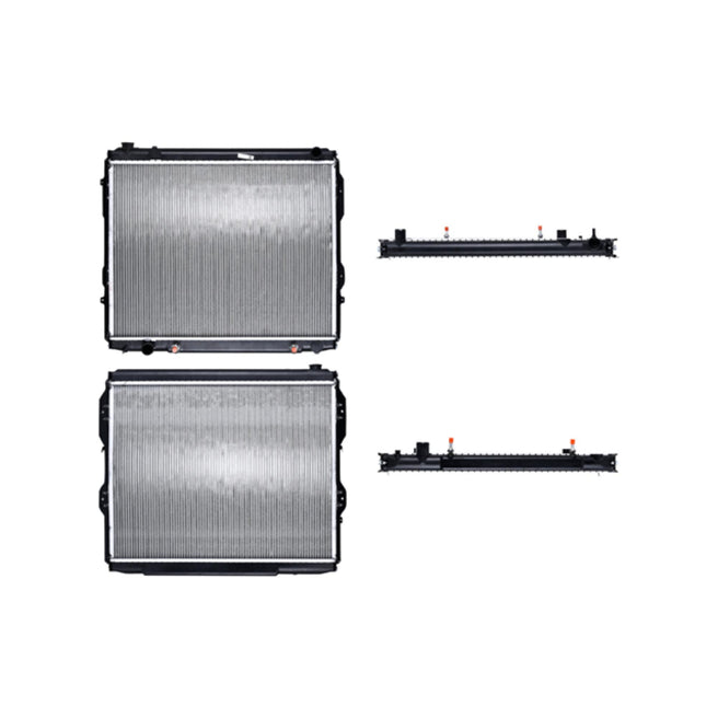 Radiador Ty Tundra 00-06 V6 3.4, 4.0 Lts Aut C/S Aa 21 2/3X27 1/3X36Mm Alum Sold Polar