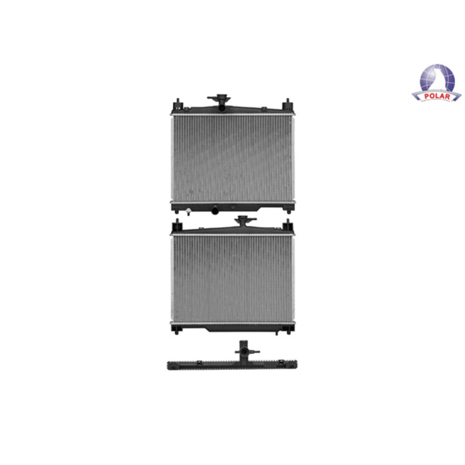 Radiador Ty Yaris 98-05 L4 1.3, 1.4 Lts C/S Aa Std 13 7/9X18 5/6X16Mm Alum Sold Polar