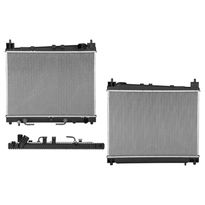 Radiador Ty Echo 03-05 L4 1.5 Lts Aut C/S Aa 13 7/9X18 5/6X16Mm Alum Sold Polar