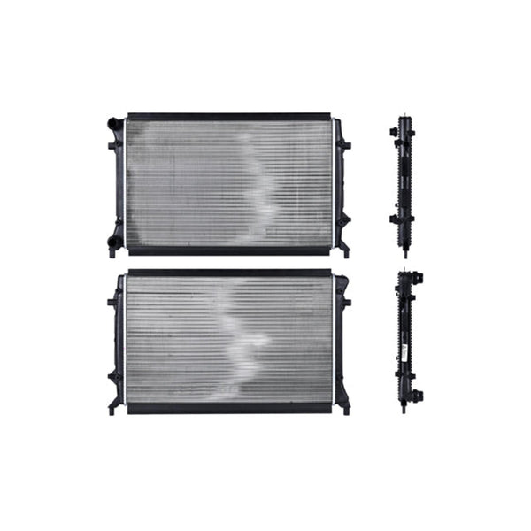 Radiador Vw Bora 04-10 P/Aire Estandar 2.5 L 5 Cilindros
