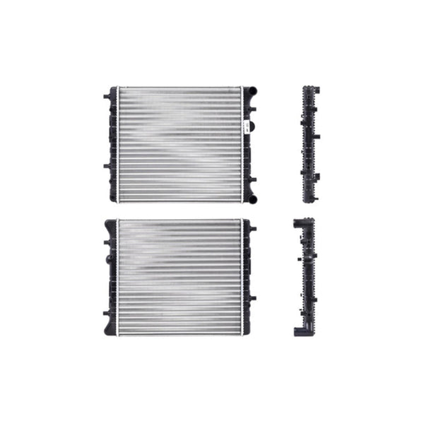 Radiador Vw Gol 08-20/Lupo 05-13/Crossfox 07-15 L4 1.4, 1.6 Lts Std S/Aa 16 15/16X16 5/16X23Mm Alum Mec Valeo