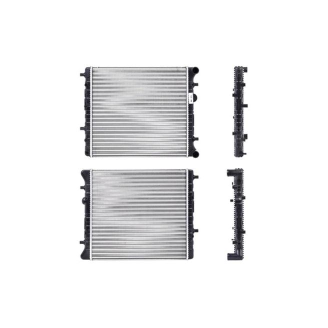 Radiador Vw Gol 08-20/Lupo 05-13/Crossfox 07-15 L4 1.4, 1.6 Lts Std S/Aa 16 15/16X16 5/16X23Mm Alum Mec Valeo