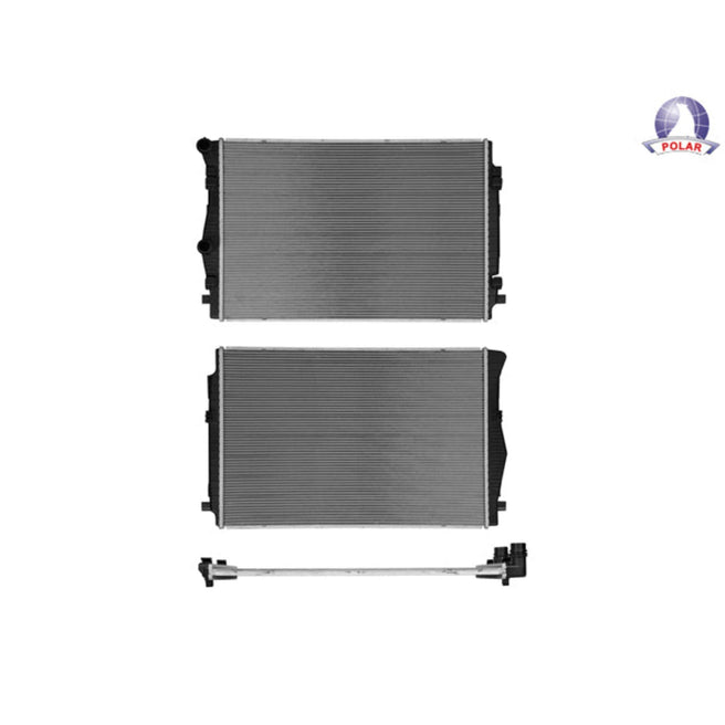 Radiador Vw Golf 15 Diesel L4 2.0 Lts Std 25 3/5X17 1/4X16Mm Alum Sold Polar