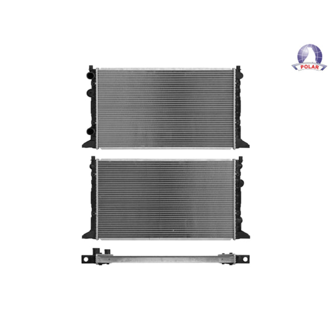 Radiador Vw Jetta Vr6 93-98/Golf Gti V6 2.8 Lts C/S Aa Std 24 3/5X14X32Mm Alum Sold Polar