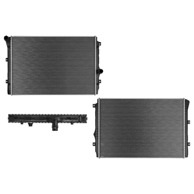 Radiador Vw Passat 12-14 L4 2.0 Lts Std Diesel C/S Aa 25 3/5X17 2/3X32Mm Alum Sold Polar
