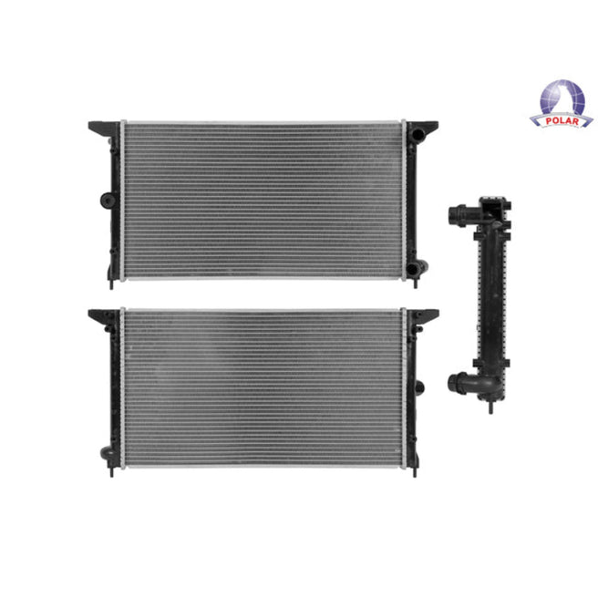 Radiador Vw Sharan/St Alhambra 02-08 L4 1.8 Lts Std Turbo C/S Aa 25 1/2X14X32Mm Alum Sold Polar
