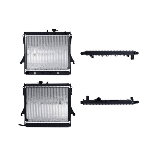 Radiador Hm H3 06-10/Cv Colorado 09-12/Gm Canyon 09-12 L5 3.5/3.7/5.3 Lts C/S Aa Aut 18 1/2X22 3/4X26Mm Alum Sold Polar
