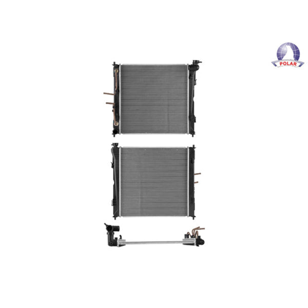 Radiador Hy Sonata 11-14 L4 2.0 Lts C/Aa Aut 18 1/3X18 5/6X16Mm Alum Sold Polar