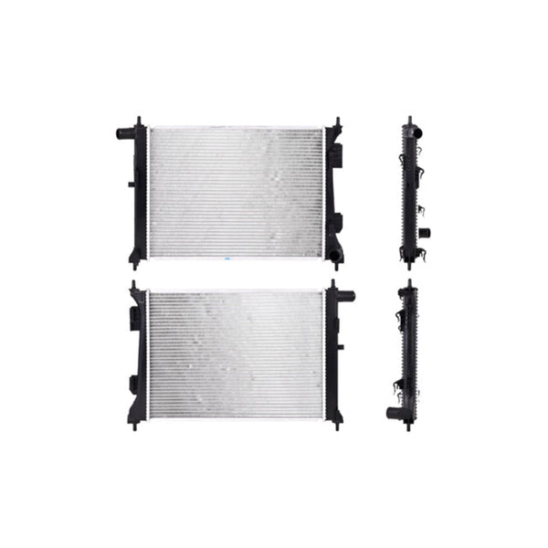 Radiador Hy Grand I10 15-20 L4 1.2, 1.3 Lts C/Aa Std Hatchback/Sedan 19 2/3X14 1/2X16Mm Alum Sold Polar
