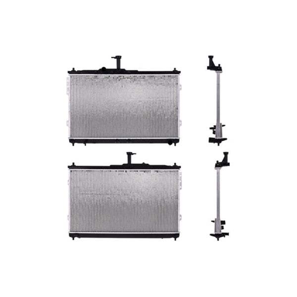 Radiador Hy Starex Van 19-20 L4 2.5 Lts C/S Aa Std 17 1/8X29 5/6X22Mm Alum Sold Polar