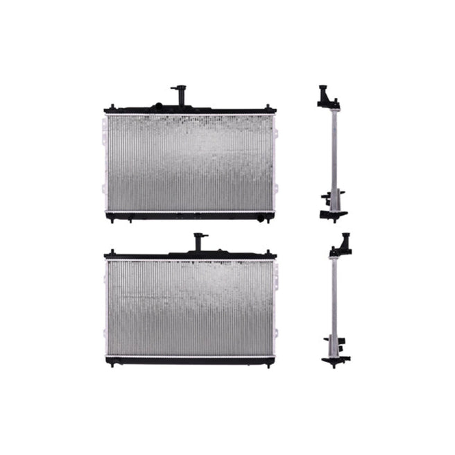 Radiador Hy Starex Van 19-20 L4 2.5 Lts C/S Aa Std 17 1/8X29 5/6X22Mm Alum Sold Polar
