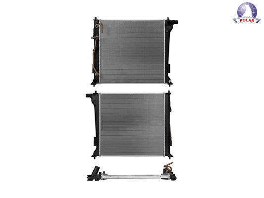 Radiador Ki Sportage 16-20 L4 2.0 Lts Aut C/Aa 19X18 5/6X26Mm Alum Sold Polar