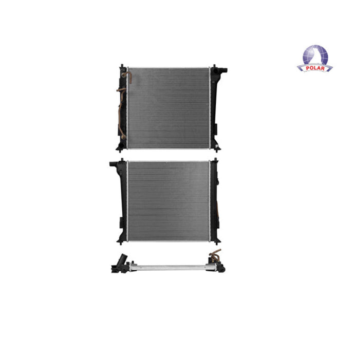 Radiador Ki Sportage 16-20 L4 2.0 Lts Aut C/Aa 19X18 5/6X26Mm Alum Sold Polar