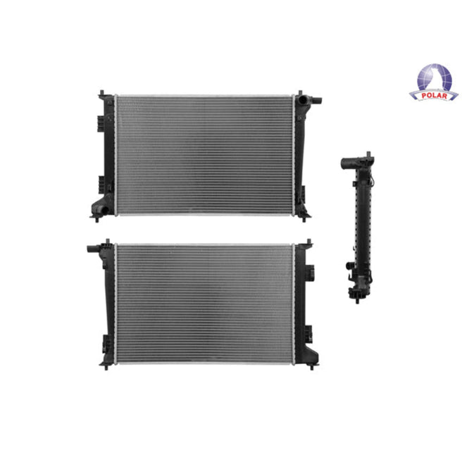 Radiador Ki Sportage 17-22 L4 2.4 Lts Std C/S Aa 25 1/5X16 6/7X26Mm Alum Sold Polar