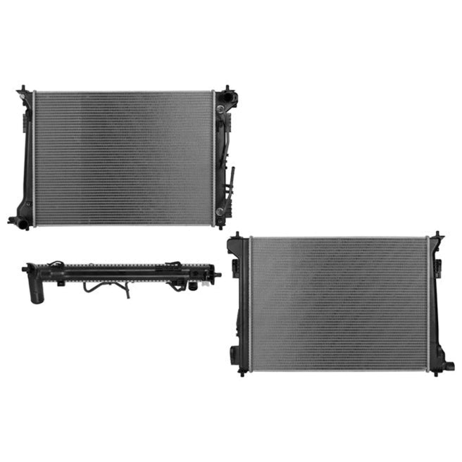 Radiador Ki Sportage 17-22 L4 2.0, 2.4 Lts Aut C/S Aa 25 1/5X18 5/6X16Mm Alum Sold Polar