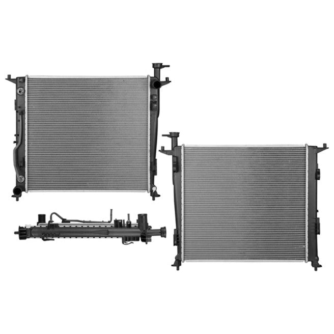 Radiador Ki Sorento 16-18 L4 2.0 Lts Aut C/Aa 20X18 5/6X26Mm Alum Sold Polar