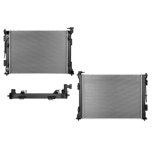 Radiador Ki Optima 16-20 L4 2.4 Lts Aut C/S Aa 25X18 8/9X16Mm Alum Sold Polar