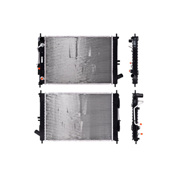 Radiador Ki Forte 15-18 L4 1.8,1.6,2.0 Lts Aut C/S Aa 21 3/4X15 1/4X16Mm Alum Sold Polar