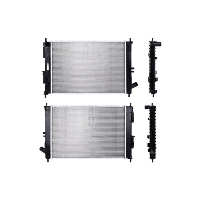 Radiador Ki Forte 15-18 L4 1.8,1.6,2.0 Lts Std C/S Aa 21 3/4X15 1/4X16Mm Alum Sold Polar
